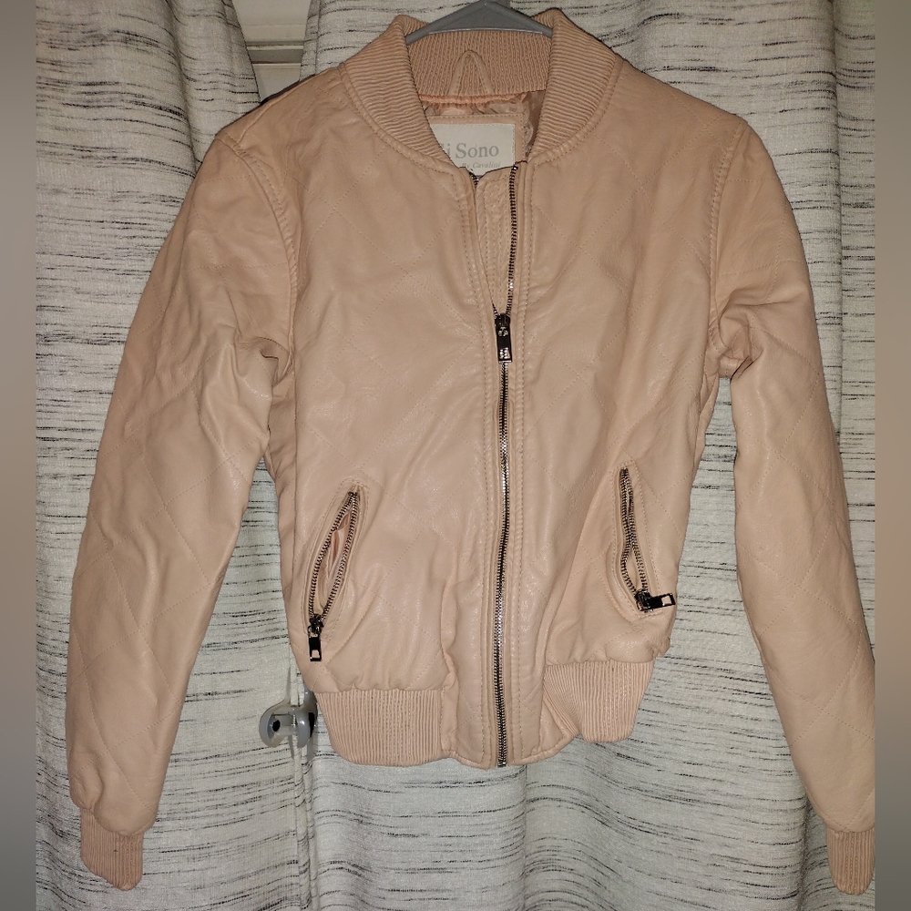 Leather style jacket